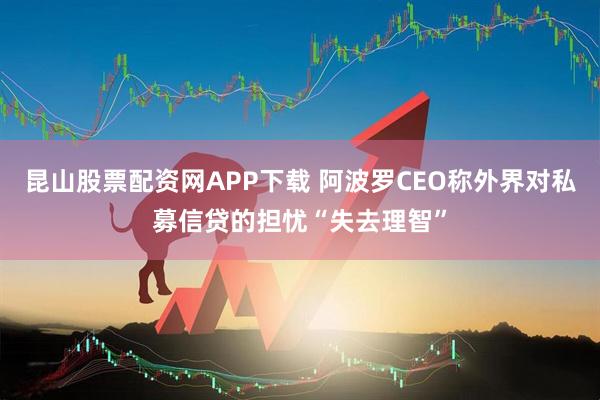 昆山股票配资网APP下载 阿波罗CEO称外界对私募信贷的担忧“失去理智”
