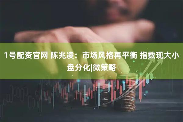 1号配资官网 陈兆凌：市场风格再平衡 指数现大小盘分化|微策略